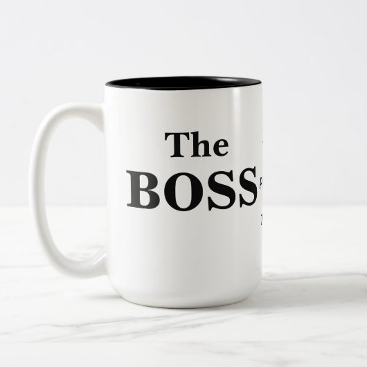 De Mok van de Boss Husband Humor (Links)