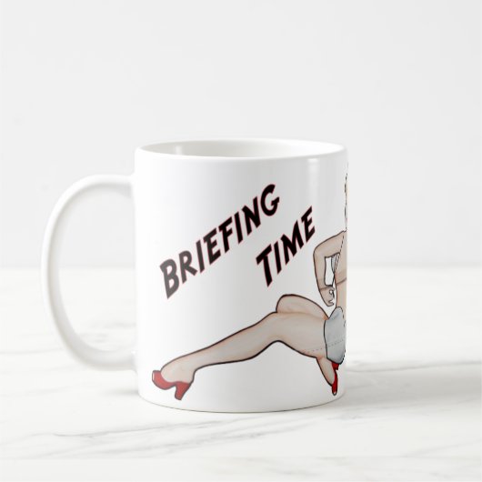 De Mok van de Briefing Tijd (Links)