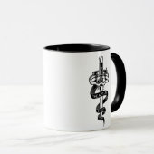 De Mok van de Club van Asielgevechten (Voorkant rechts)