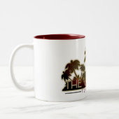 De mok van de Florida Palm Tree (Links)