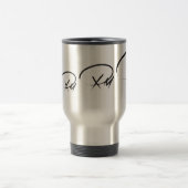 De Mok van de handtekening - pas met uw eigen Sig/ (Center)