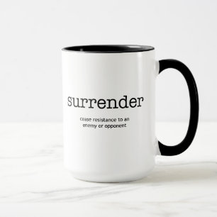 De Mok van de Inspiratie van de overgave