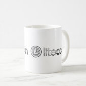 De Mok van de Koffie van Cryptocurrency van het (Voorkant rechts)