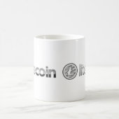 De Mok van de Koffie van Cryptocurrency van het (Center)