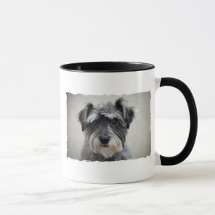 De Mok van de Koffie van de Hond van Schnauzer
