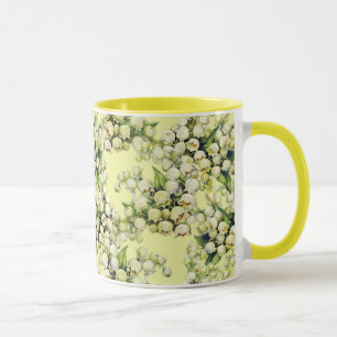 De Mok van de Koffie van het lelietje-van-dalen