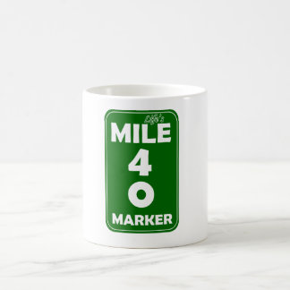 De Mok van de Mile Marker van het leven - 40