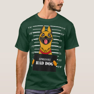 De Mok van de politie van Shepherd K9 Shot Bad Dog T-shirt
