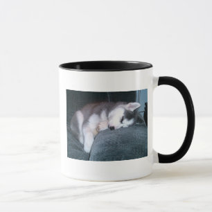 De Mok van de puppy slaapt