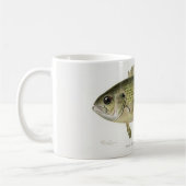 De Mok van de rotsbas-visser (Links)