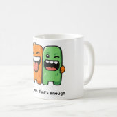 ☕ De mok van de ultieme vibe 😎🎉 (Voorkant rechts)