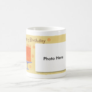 De Mok van de verjaardag met uw foto's