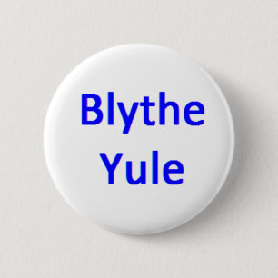 de mok van de yule - koffie ronde button 5,7 cm