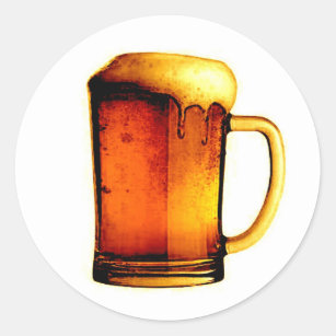 Bier Tekening Stickers Zazzle Be