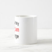 de mok van het georgische erfgoed - koffie (Center)