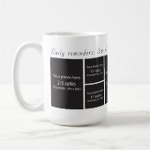 De Mok van het Koffie van de Foto van het Huis van (Links)