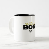 De Mok van het Koffiehuis van het Bezit (Voorkant links)