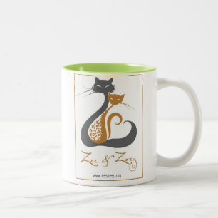 De Mok van het Logo van Zee & van de Kat Zoey