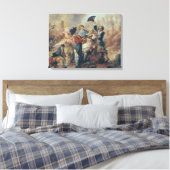 De Mok van Lille, 1793 Canvas Afdruk (Insitu (Slaapkamer))