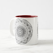 De Mok van Mandala van het hart (Voorkant links)