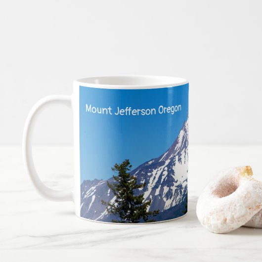 De Mok van Mount Jefferson (Met donut)