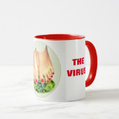 DE MOK VIRUS RODE KOFFIE OPBEWAREN (Voorkant rechts)