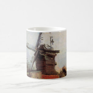 De molen van Blute Fin door Vincent van Gogh Koffiemok