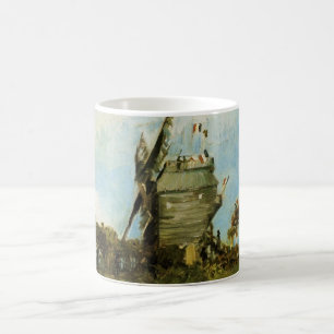 De molen van de Galette door Vincent van Gogh Koffiemok