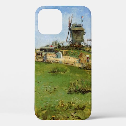 De molen van de Galette van Vincent van Gogh Case-Mate iPhone Case (Achterkant)