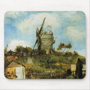 De molen van de Galette van Vincent van Gogh Muismat