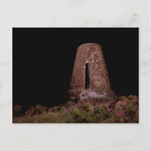 De Molen van de suiker bij Nacht, Caraïbisch Briefkaart