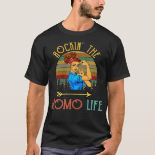 De momo Life Grandouders Day Gift voor mam T-shirt