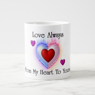 De Mon Coeur À Votre Mug Jumbo