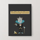 De Mon-Key naar succes Button (Voorkant)