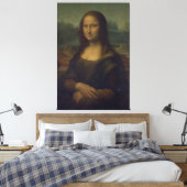 De Mona Lisa Canvas Afdruk (Insitu (Slaapkamer))