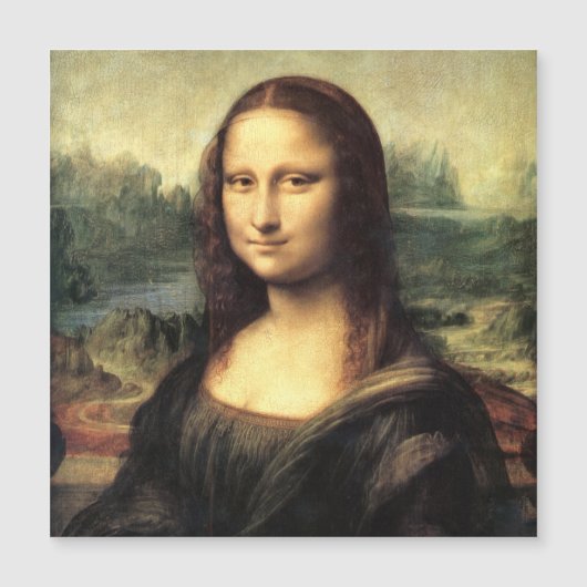 De Mona Lisa Leonardo da Vinci (Voorkant)