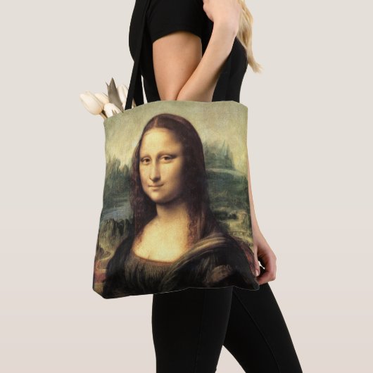De Mona Lisa Leonardo da Vinci Draagtas (Dichtbij)