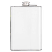 De Mona Lisa Leonardo da Vinci Heupfles (Achterkant)