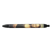 De Mona Lisa Leonardo da Vinci Zwarte Inkt Pen (Voorkant)