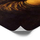 De Mona Lisa Poster (Hoek)