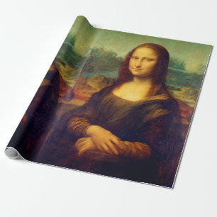 De Mona Lisa van Leonardo Da Vinci Cadeaupapier