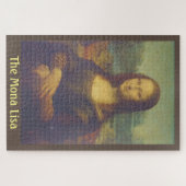 De Mona Lisa van Leonardo Da Vinci Fine Art Legpuzzel (Horizontaal)