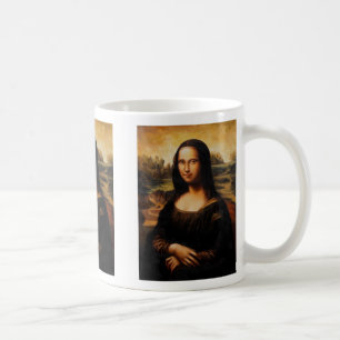 De Mona Lisa van Leonardo Da Vinci Koffiemok