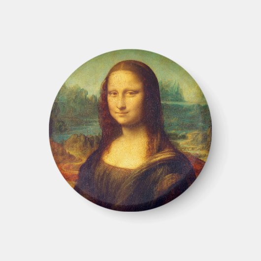 De Mona Lisa van Leonardo Da Vinci Magneet (Voorkant)