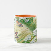 De Monarch Butterfly Coffee Mok (Midden)
