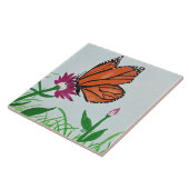 De Monarch Butterfly Tegeltje (Zijkant)