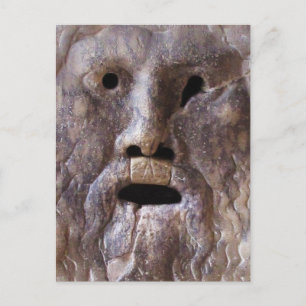 De Mond van de Waarheid - Rome, Italië Briefkaart