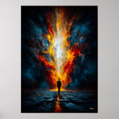 De Mond van het Oordeel – Monumentale Expressionis Poster (Voorkant)