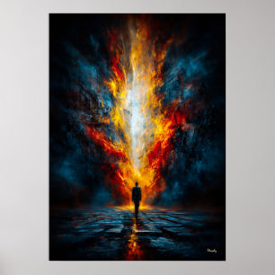 De Mond van het Oordeel – Monumentale Expressionis Poster