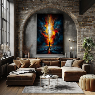 De Mond van het Oordeel – Monumentale Expressionis Poster